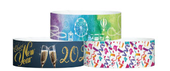 1" X 10" ECO Galaxy Wristband - Dynamic Full Color Patterns