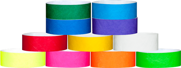 1" Tyvek® Wristband Litter Free Combo Packs