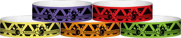 A Tyvek® 3/4" X 10" Strike wristbands